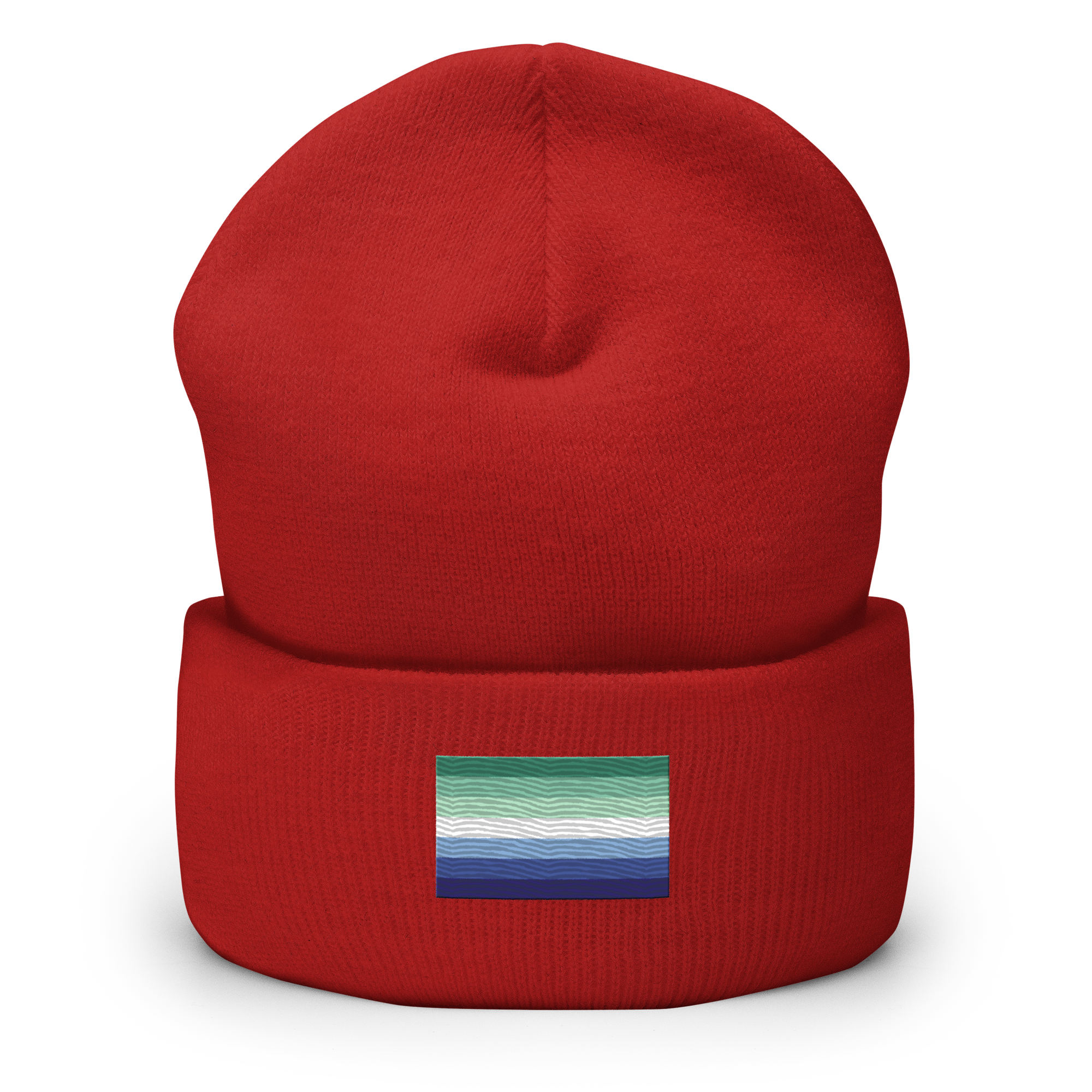 Gay Pride Flag Embroidered Beanie