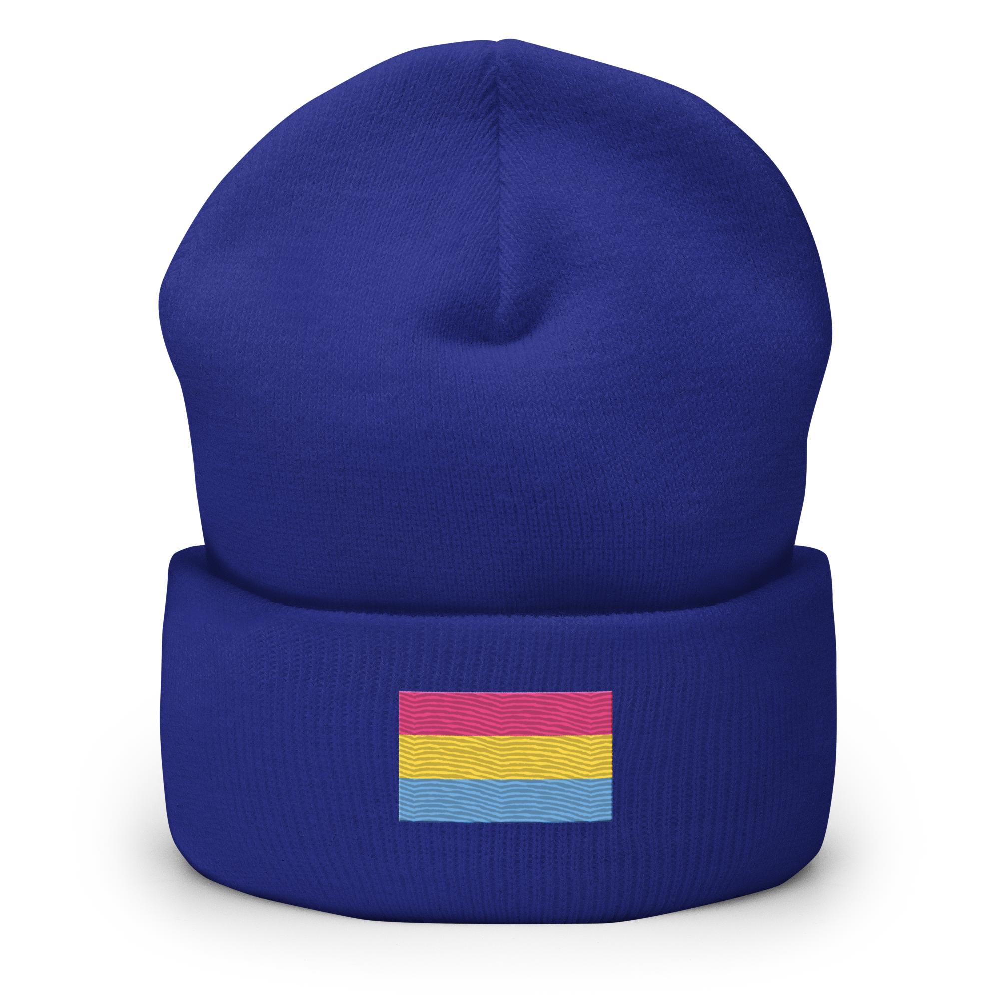Pansexual Pride Flag Embroidered Beanie