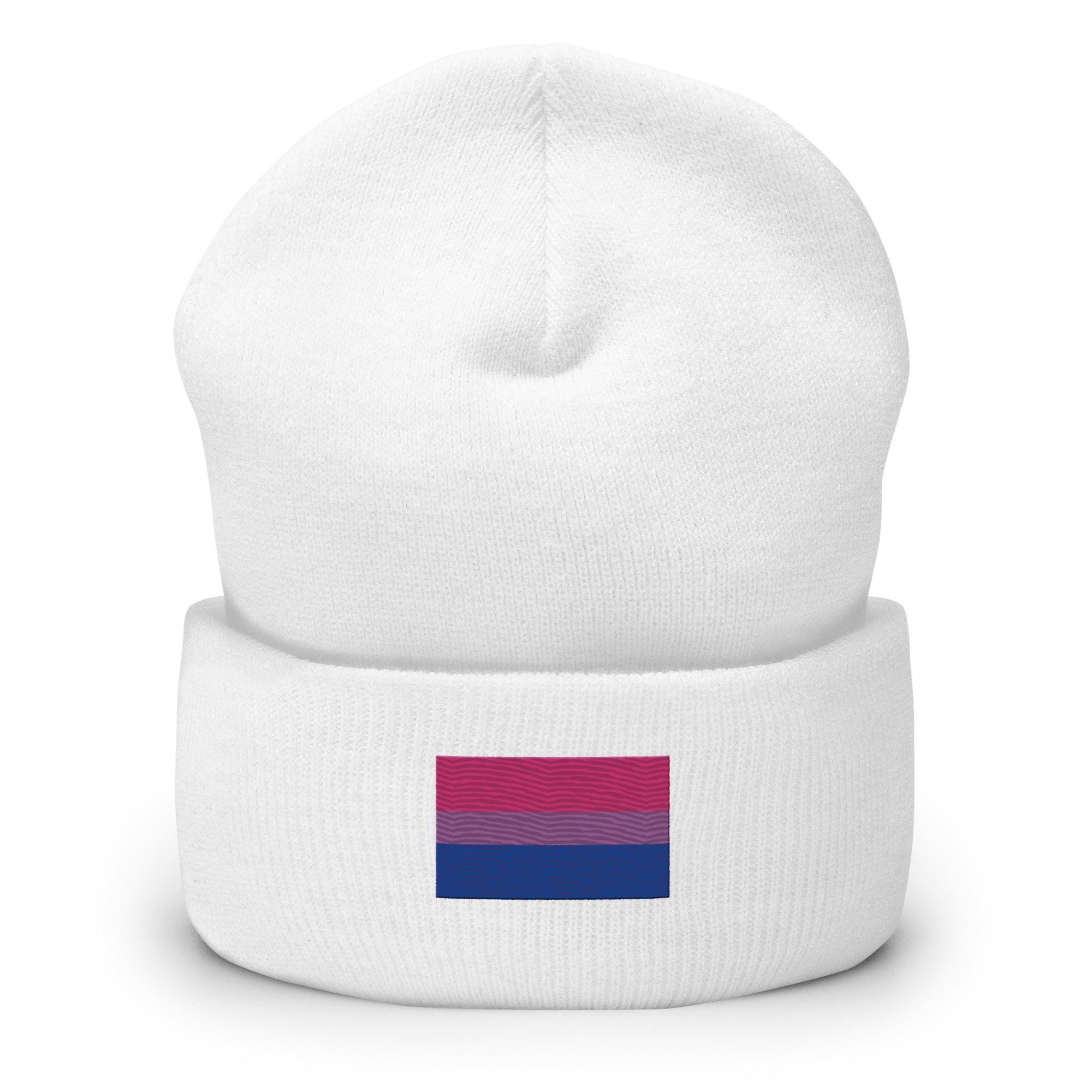Bisexual Pride Flag Embroidered Beanie