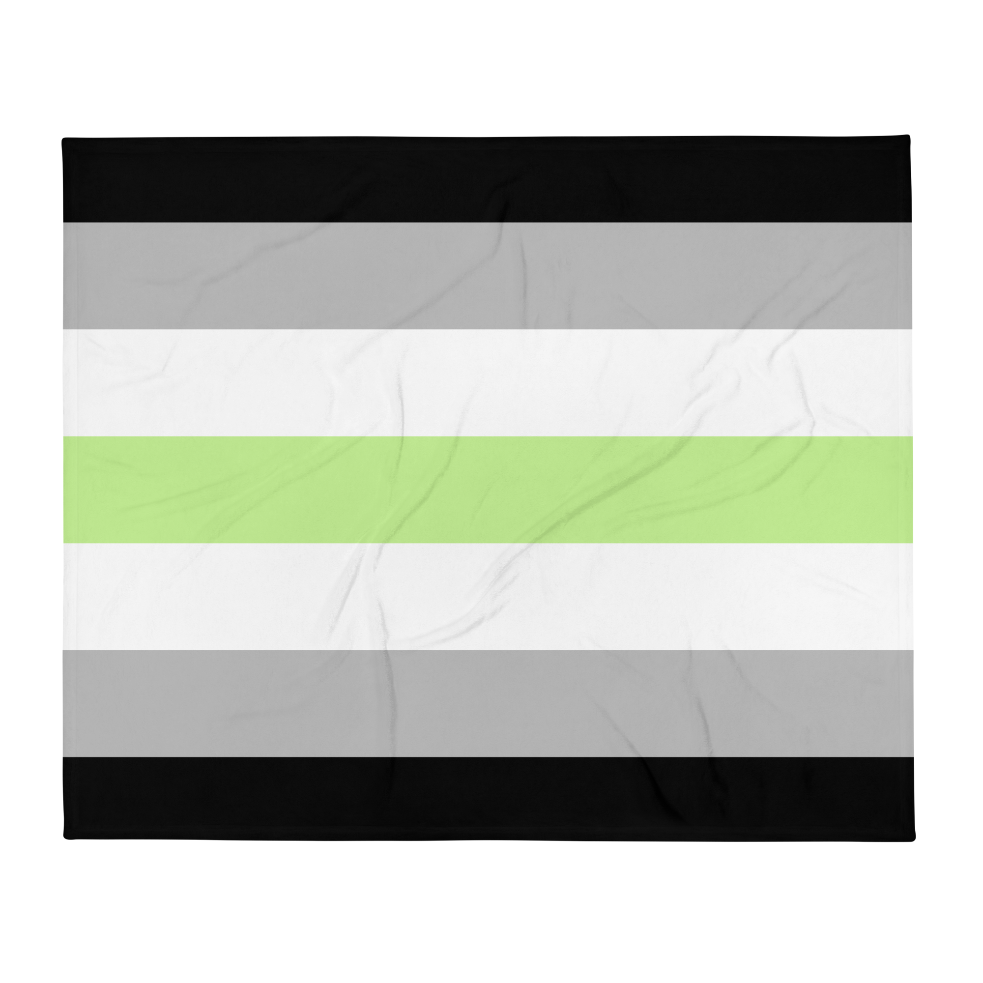 Agender Pride Throw Blanket: Cozy LGBTQ+ Decorative Print