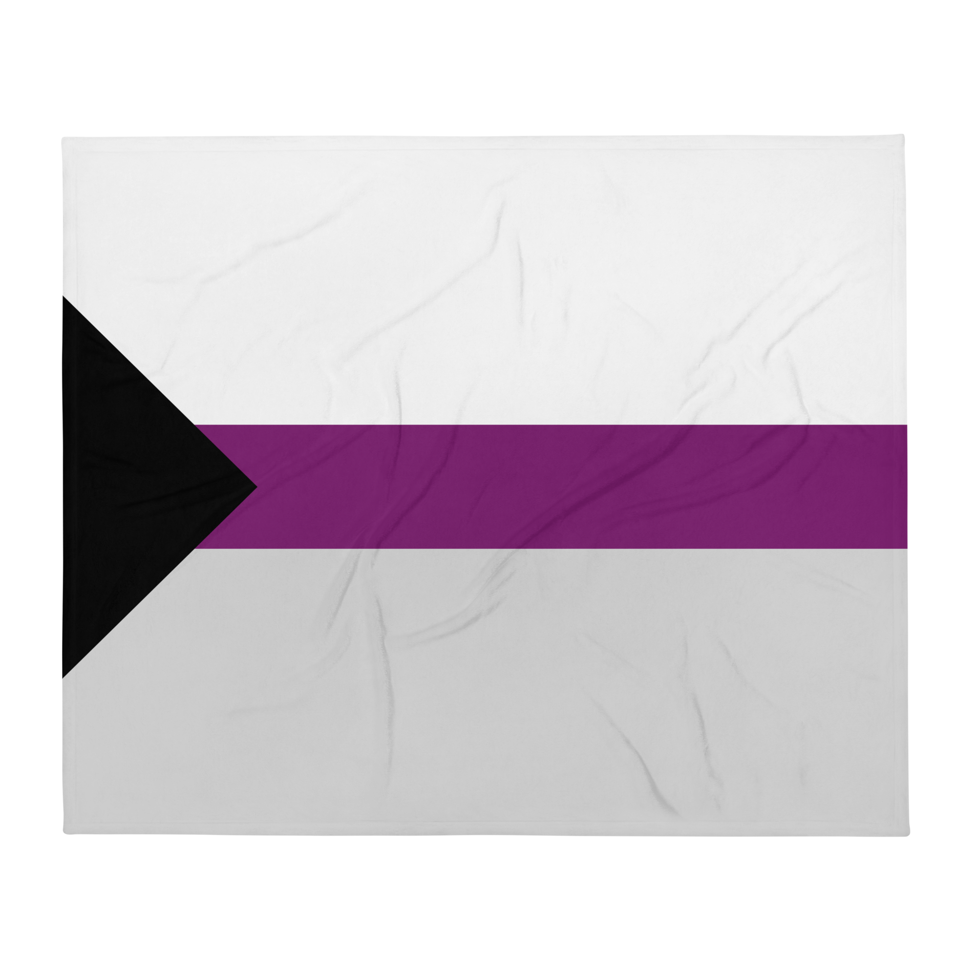 Demisexual Pride Throw Blanket: Cozy LGBTQ+ Decorative Print