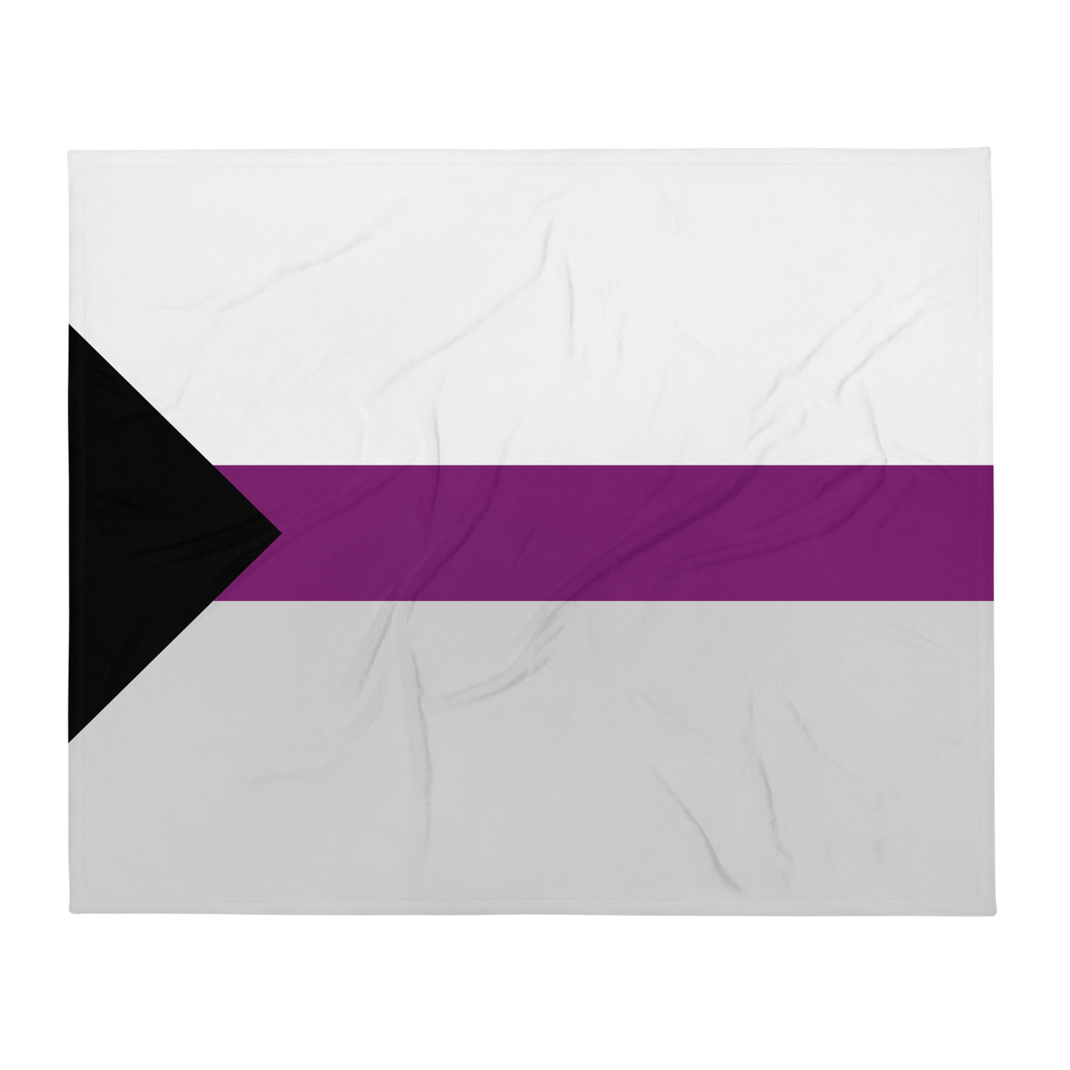 Demisexual Pride Throw Blanket: Cozy LGBTQ+ Decorative Print