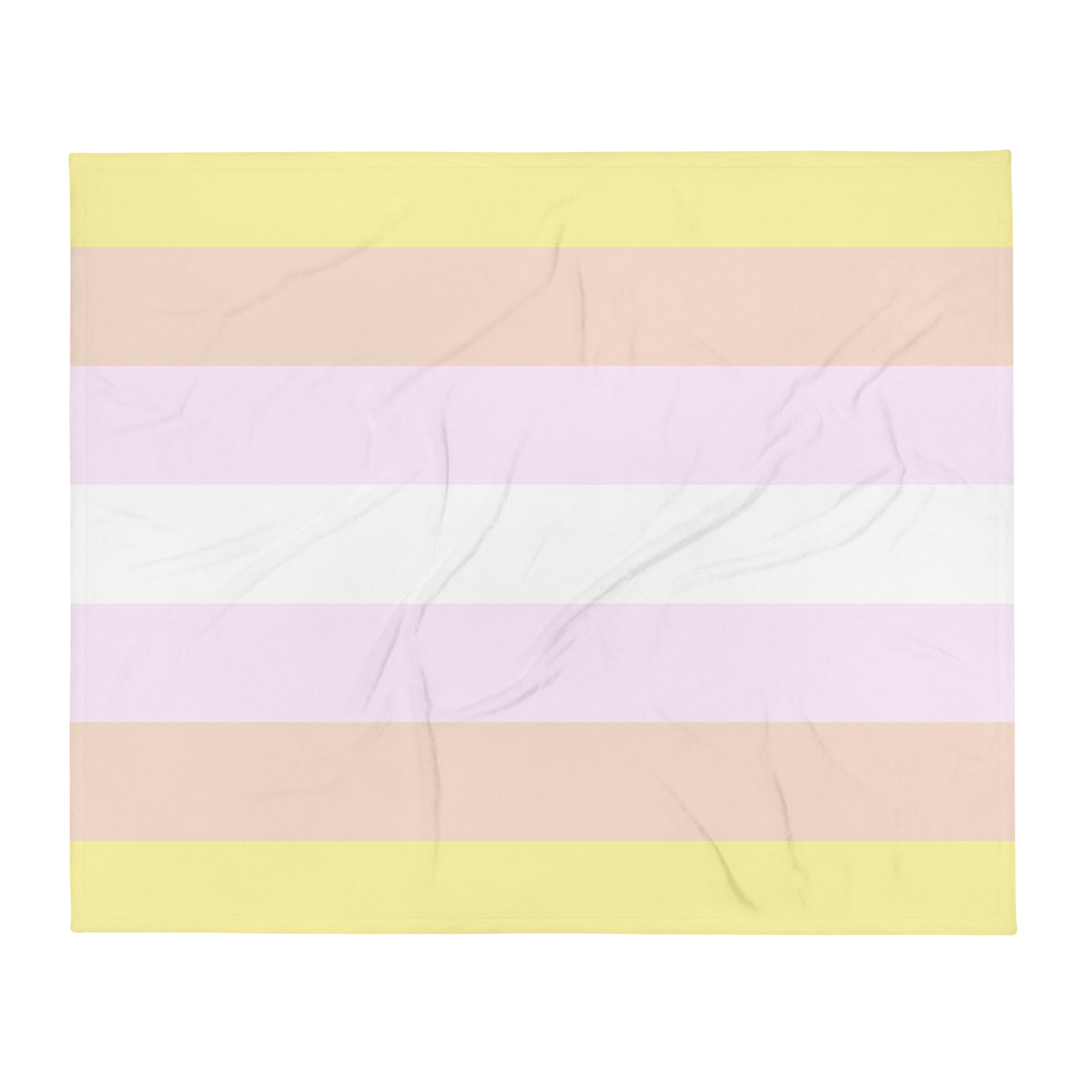 Pangender Pride Throw Blanket: Cozy LGBTQ+ Decorative Print