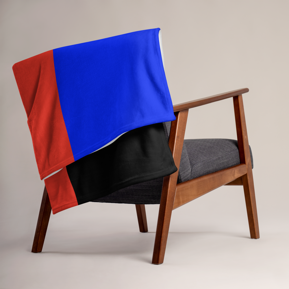 Polyamory Pride Throw Blanket: Cozy LGBTQ+ Decorative Print