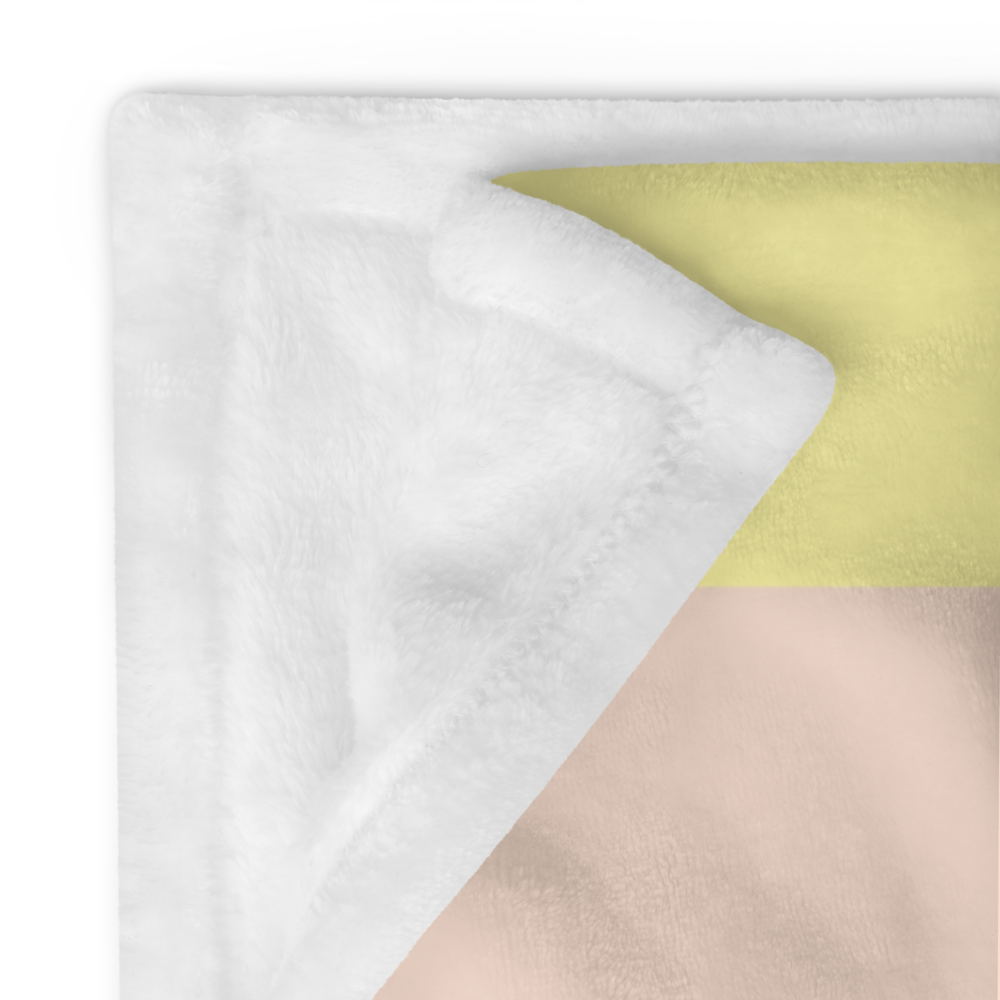 Pangender Pride Throw Blanket: Cozy LGBTQ+ Decorative Print