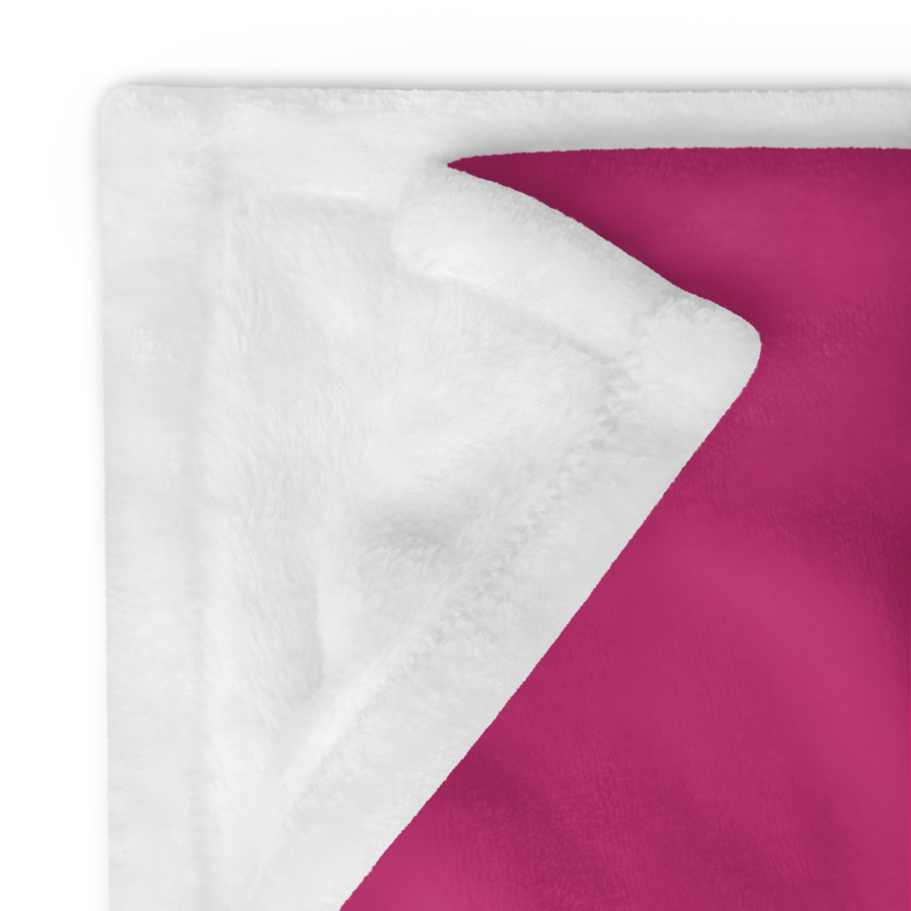 Bisexual Pride Throw Blanket: Cozy LGBTQ+ Decorative Print