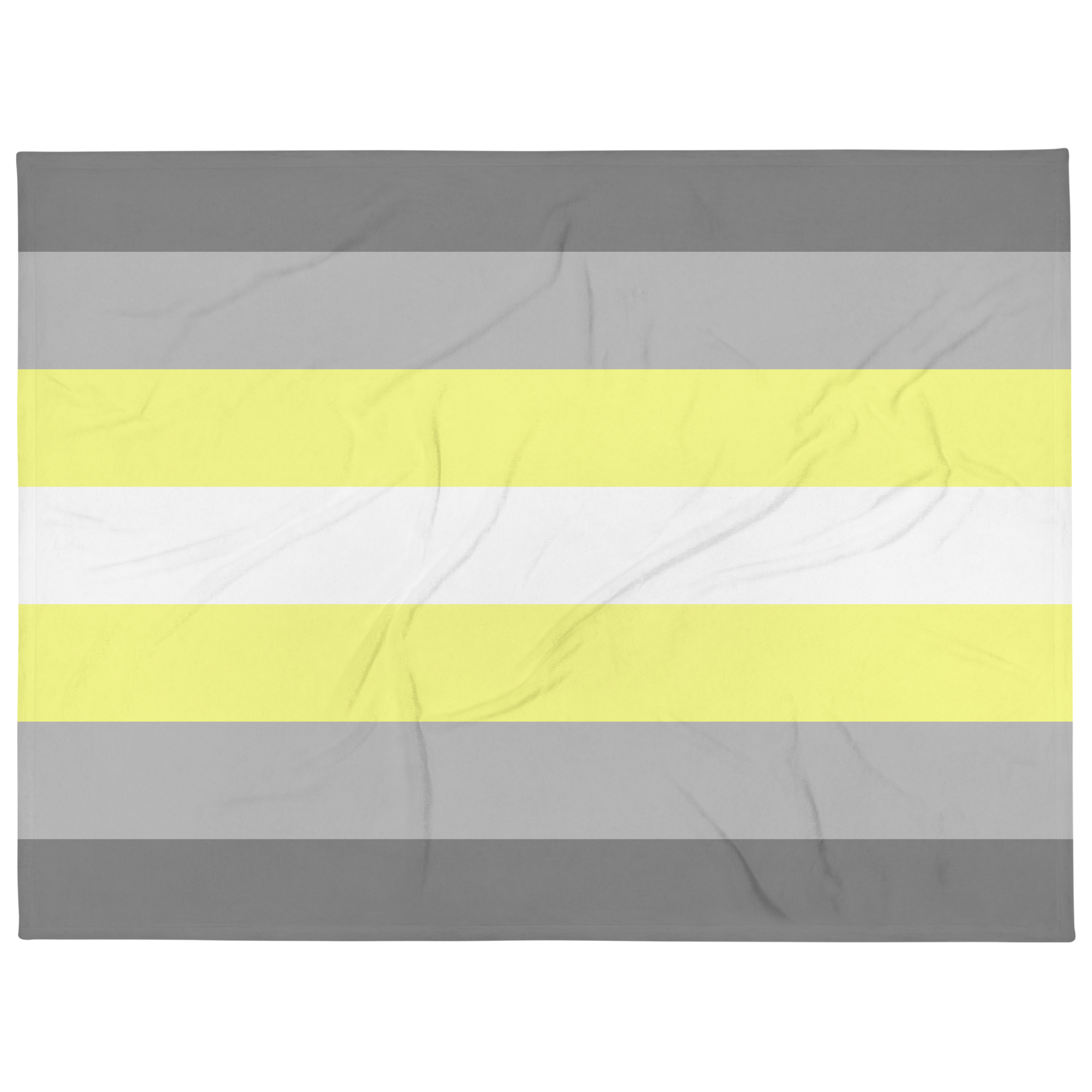 Demigender Pride Throw Blanket: Cozy LGBTQ+ Decorative Print