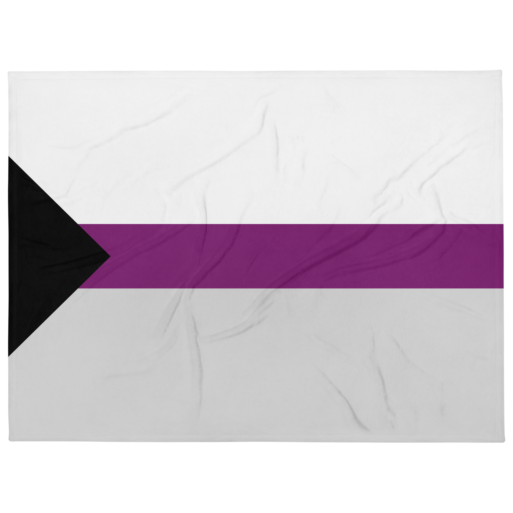 Demisexual Pride Throw Blanket: Cozy LGBTQ+ Decorative Print