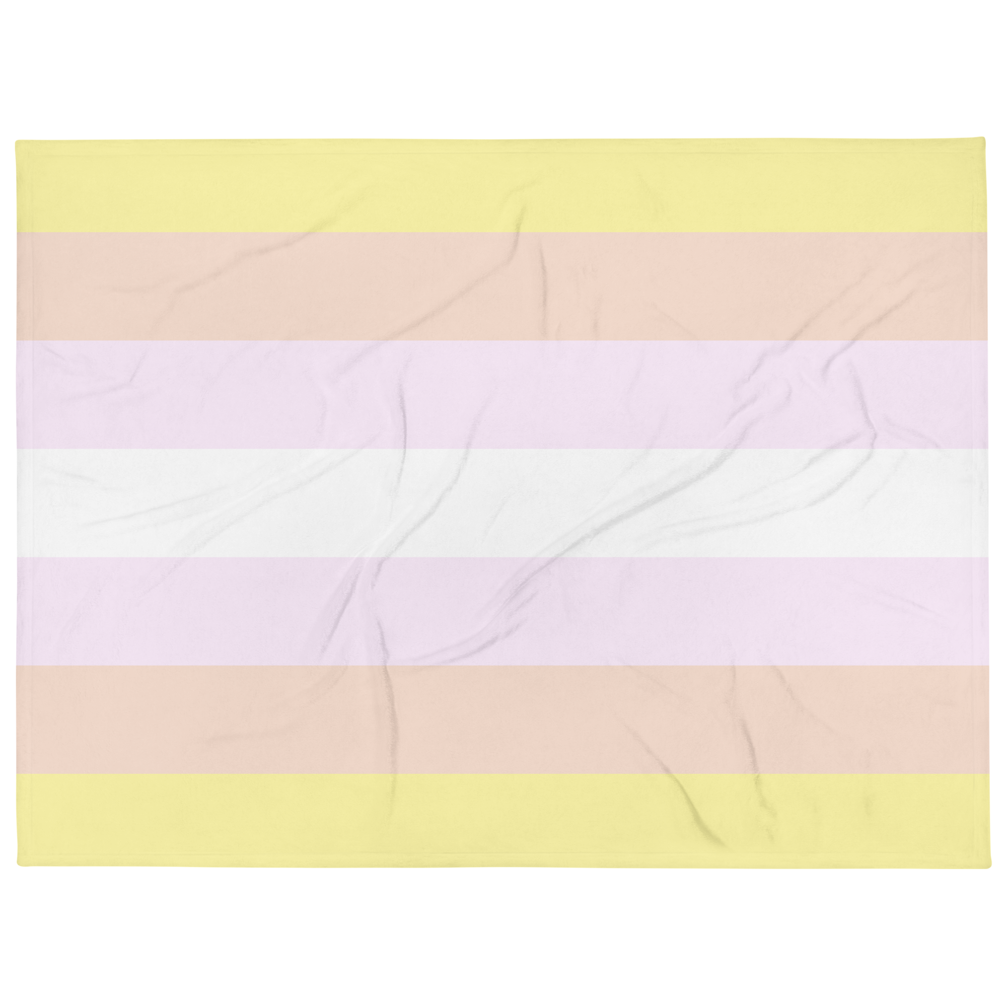 Pangender Pride Throw Blanket: Cozy LGBTQ+ Decorative Print
