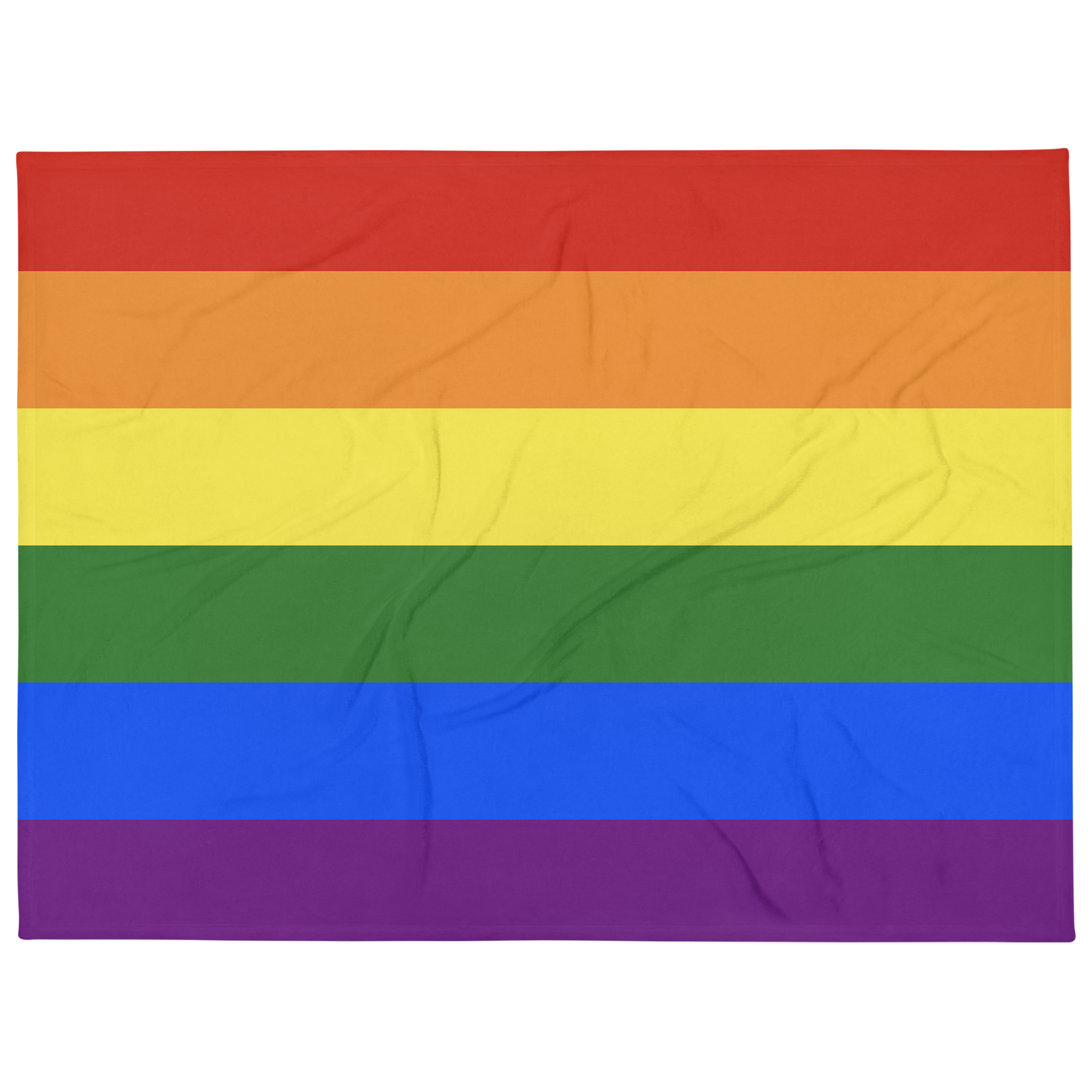Pride Throw Blanket: Cozy LGBTQ+ Decorative Print