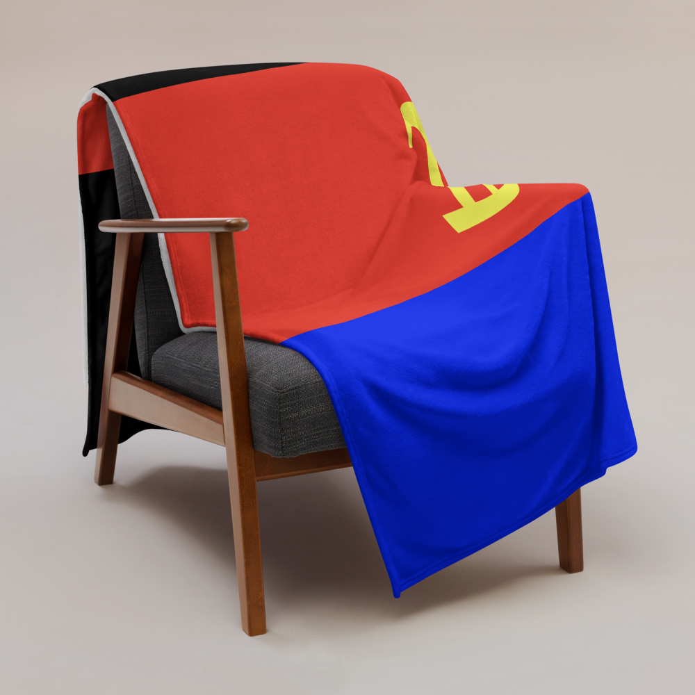Polyamory Pride Throw Blanket: Cozy LGBTQ+ Decorative Print