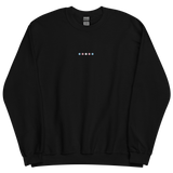 Embroidered Transgender Sweatshirt: Pride Flag Horizontal Circle Design