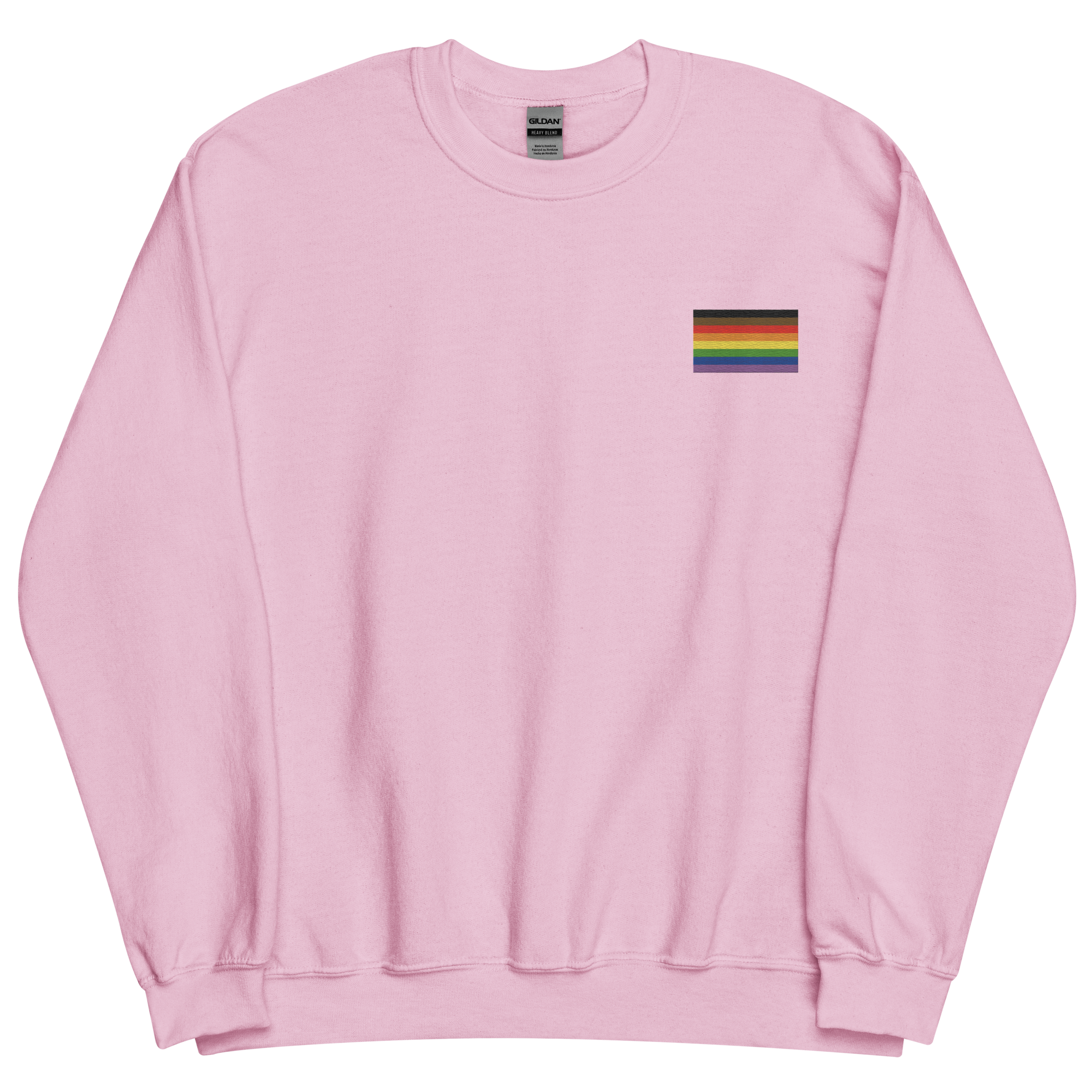 Philly Pride Flag Embroidered Sweatshirt