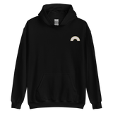 Embroidered Pangender Rainbow Hoodie: Pride Flag LGBTQ+ Design