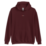 Embroidered Pansexual Hoodie: Pride Flag Horizontal Circle Design