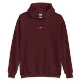 Embroidered Pansexual Hoodie: Pride Flag Horizontal Square Design