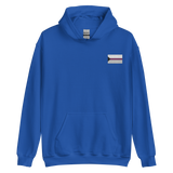 Demisexual Pride Flag Embroidered Hoodie