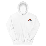 Embroidered Philly Pride Rainbow Hoodie: Pride Flag LGBTQ+ Design