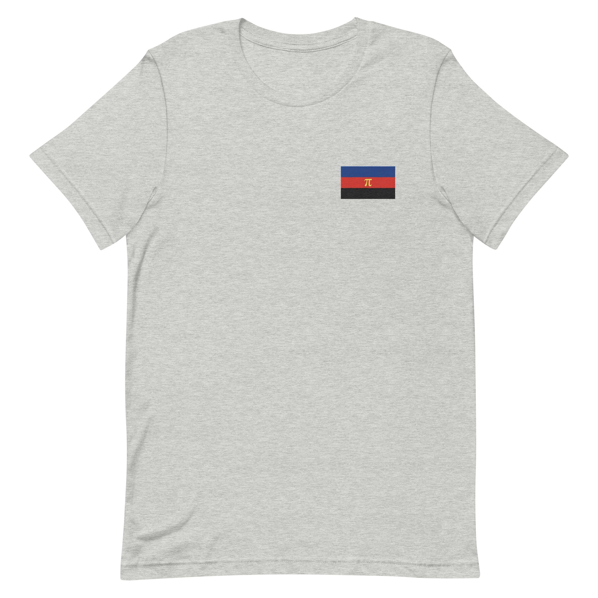 Polyamory Pride Flag Embroidered T-Shirt