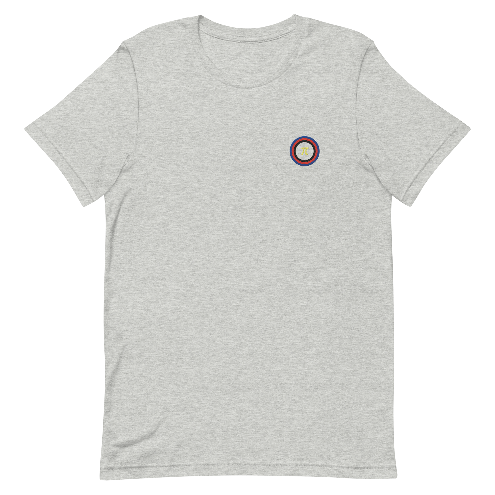Embroidered Tee: Polyamory Pride Ring Emblem Design