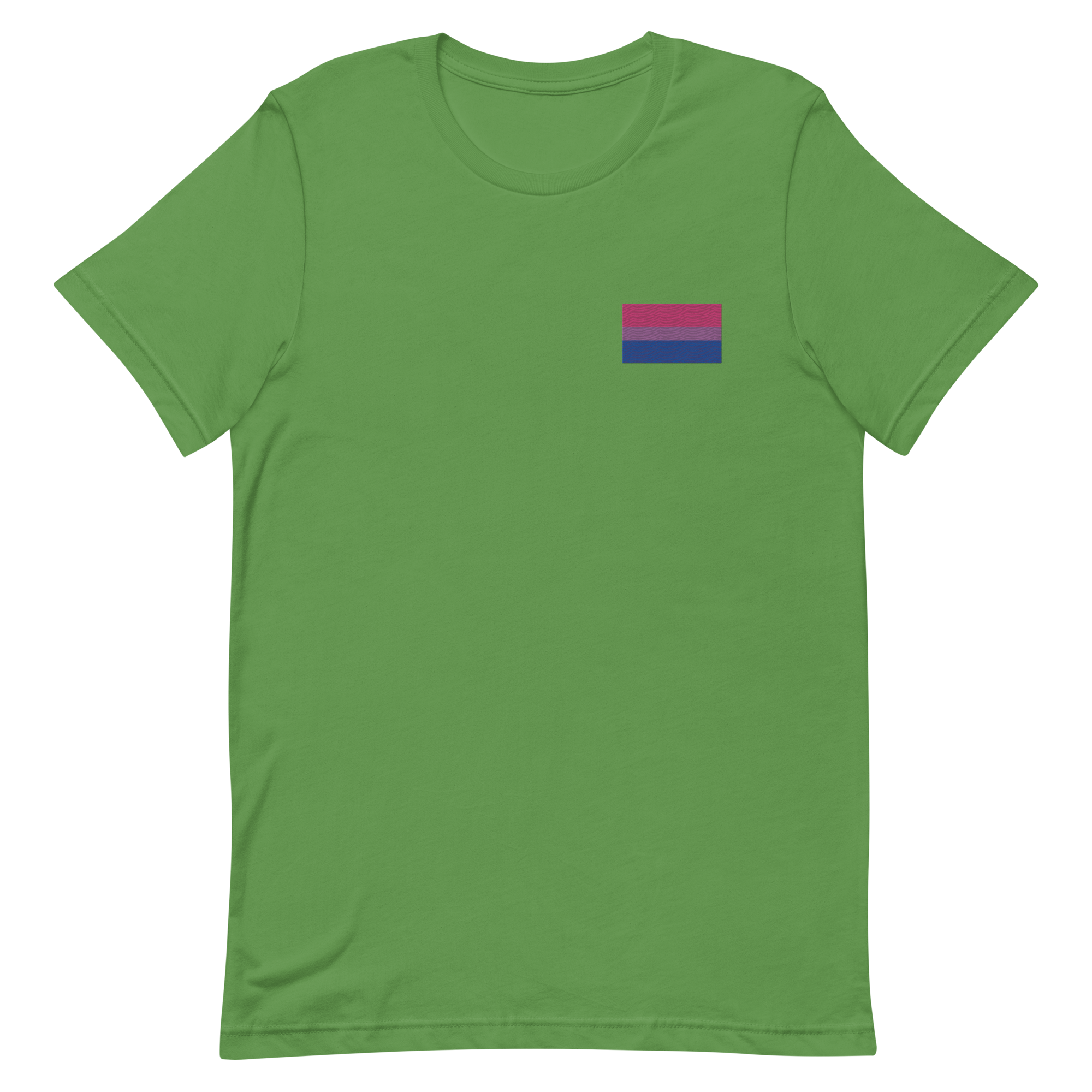Bisexual Pride Flag Embroidered T-Shirt