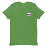 Demisexual Pride Flag Embroidered T-Shirt