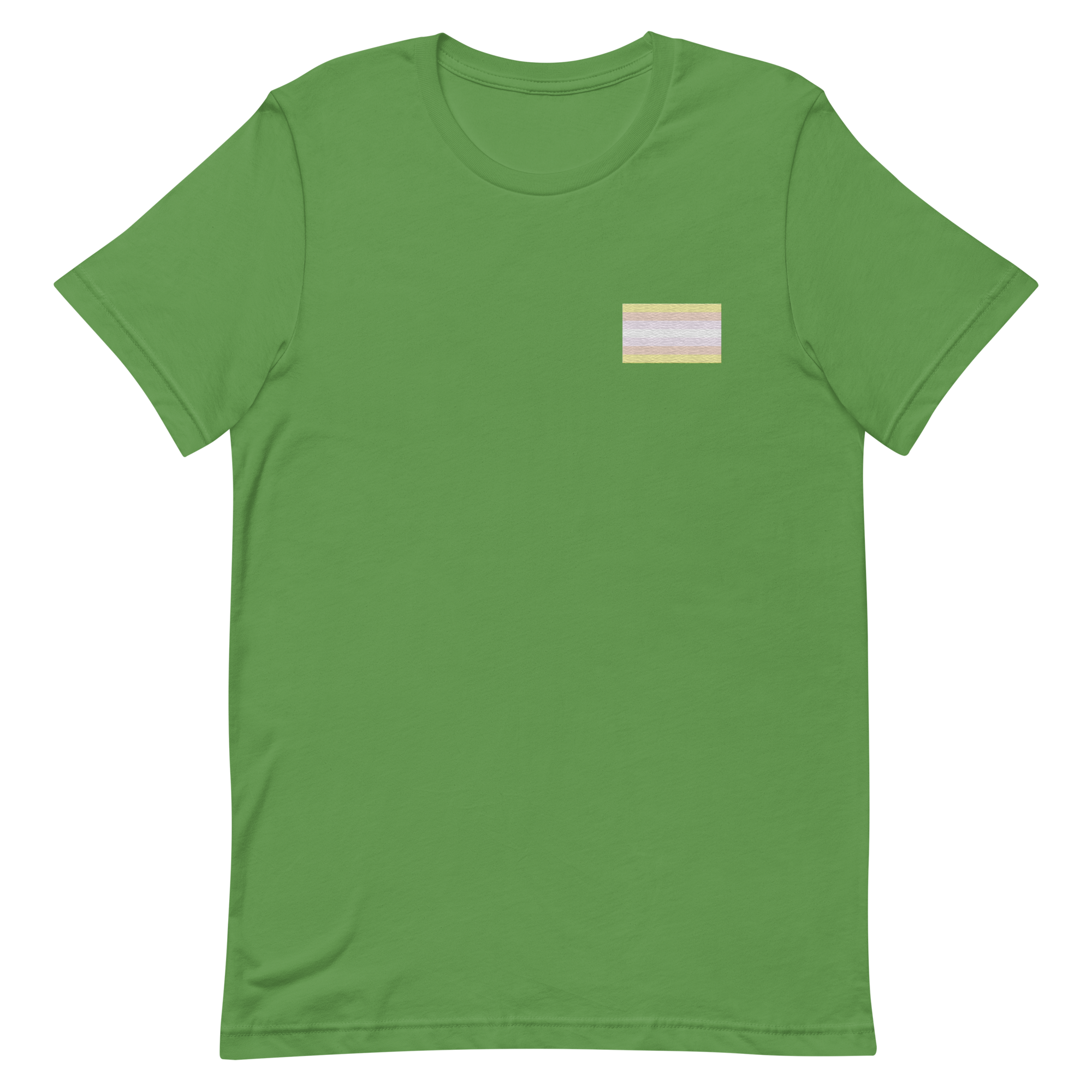 Pangender Pride Flag Embroidered T-Shirt
