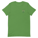Genderfluid Heart T-Shirt: Embroidered Pride Tee
