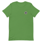 Embroidered Tee: Genderfluid Pride Ring Emblem Design