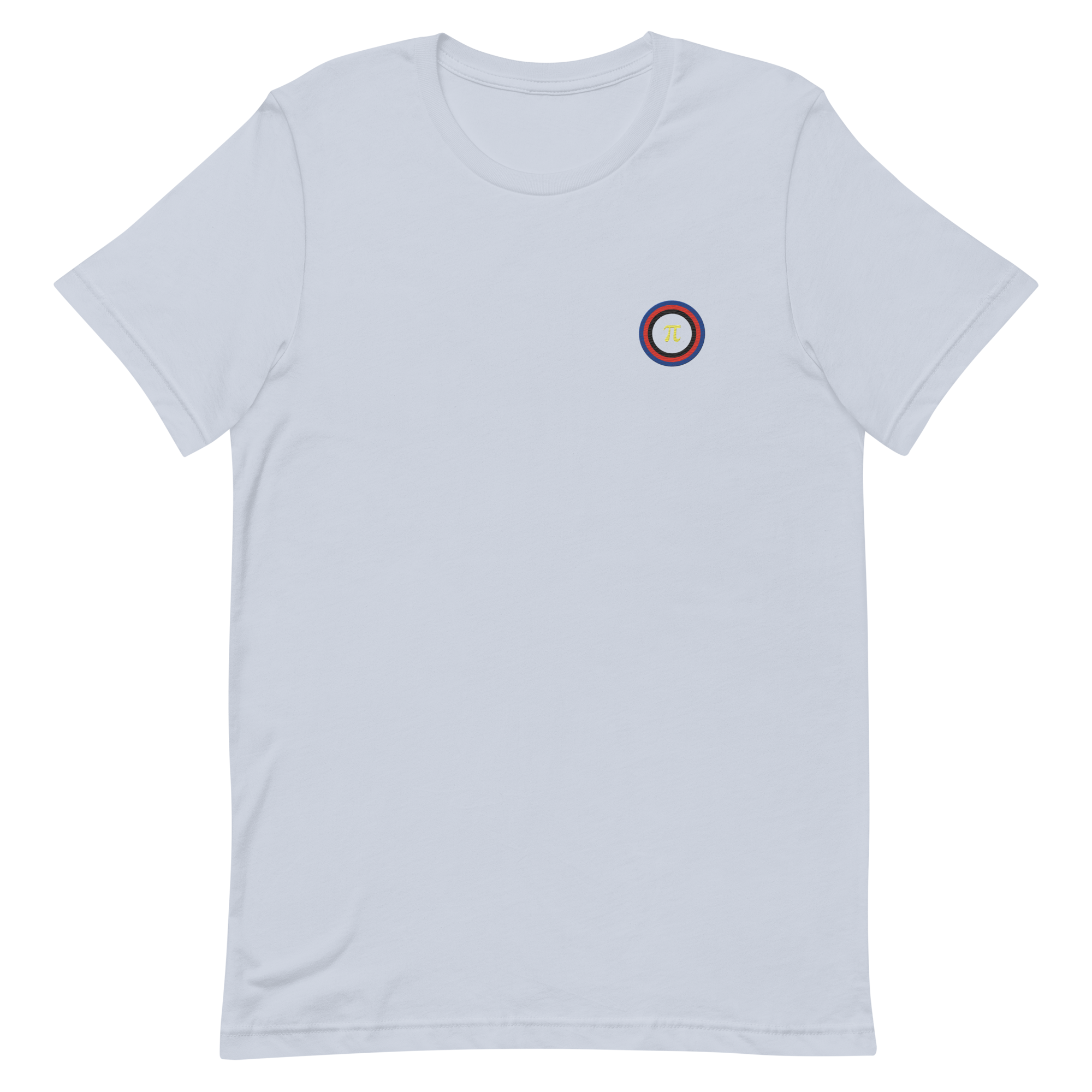Embroidered Tee: Polyamory Pride Ring Emblem Design
