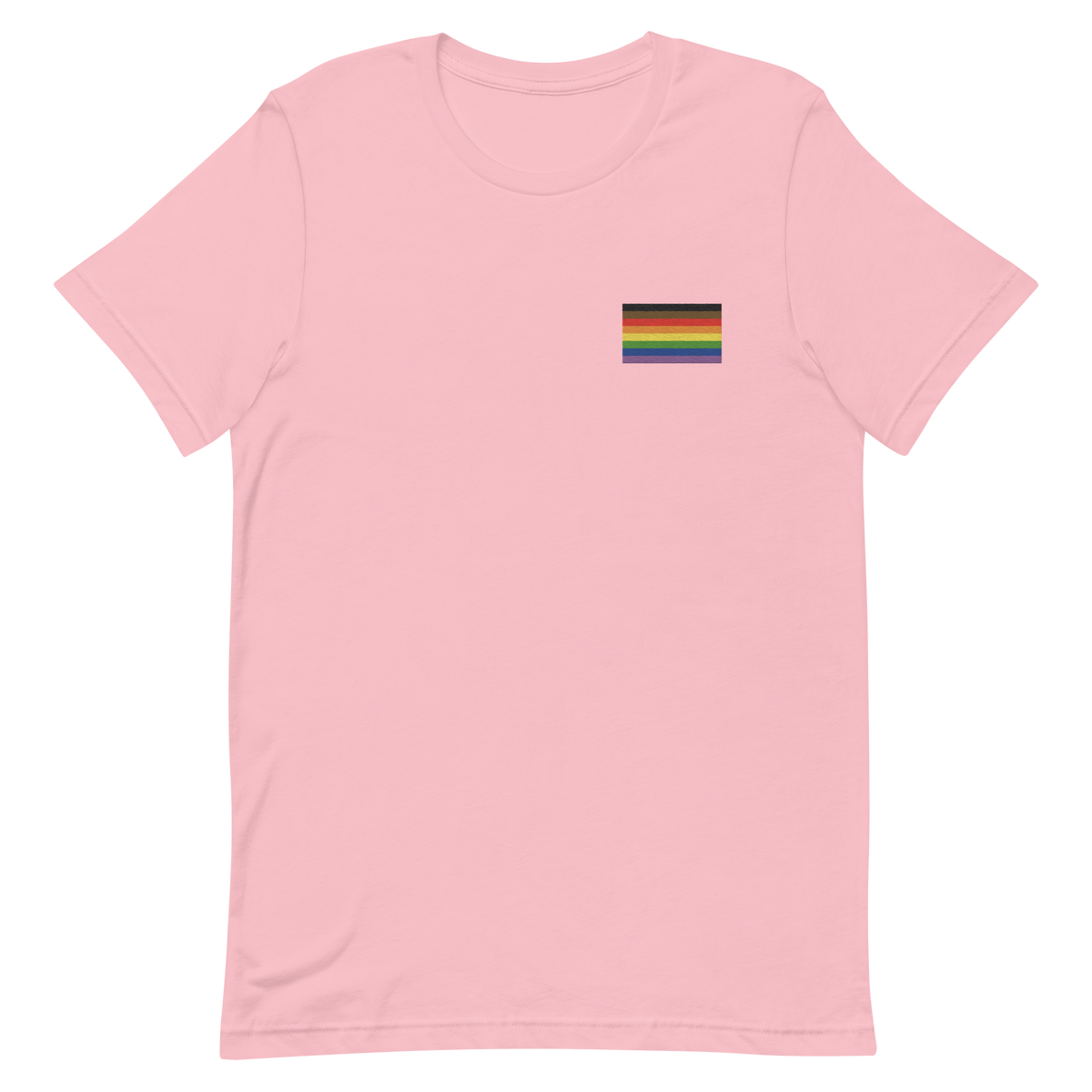 Philly Pride Flag Embroidered T-Shirt