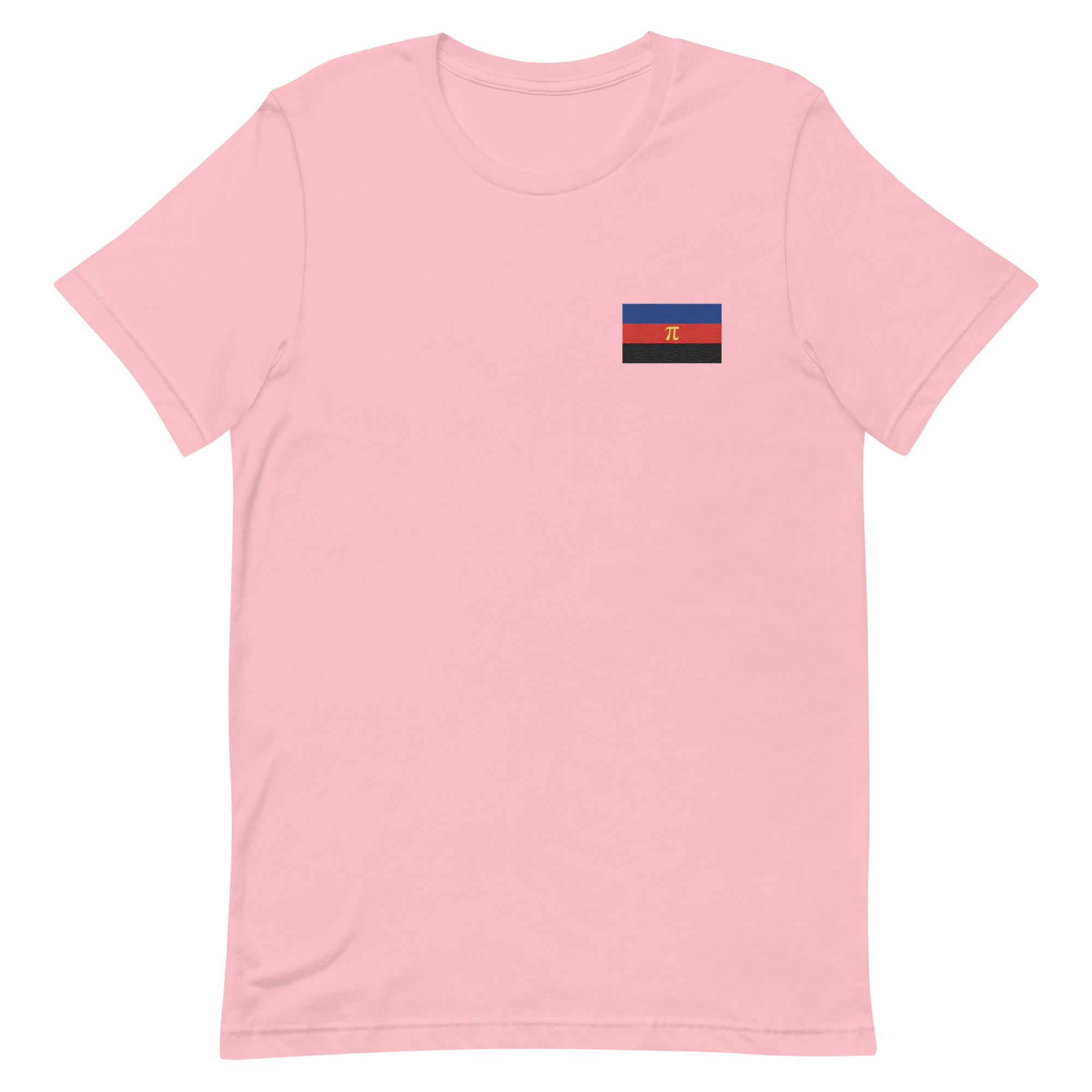 Polyamory Pride Flag Embroidered T-Shirt
