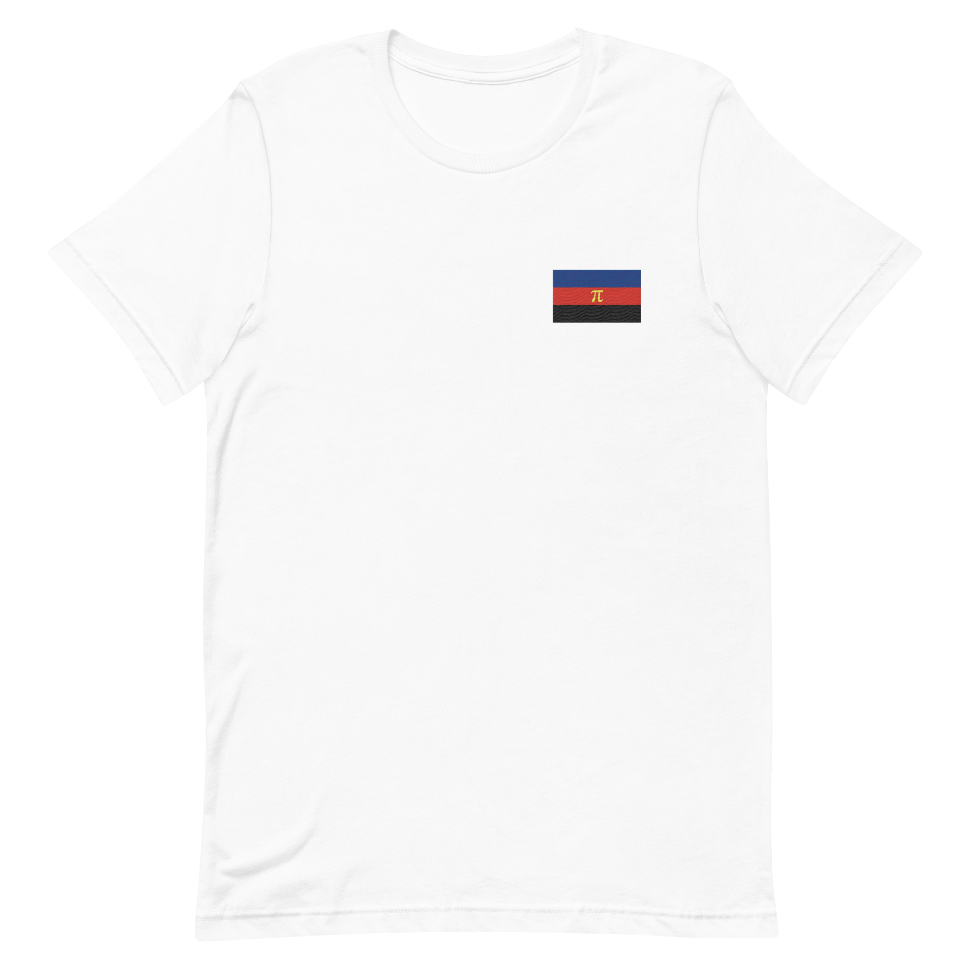 Polyamory Pride Flag Embroidered T-Shirt